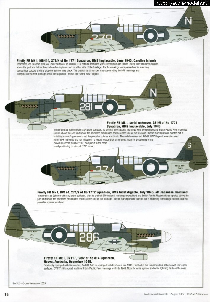 1334520693_Model_Aircraft_Monthly_2005-08_18.jpg : #673602/ Fairey Firefly 1/72 NOVO  