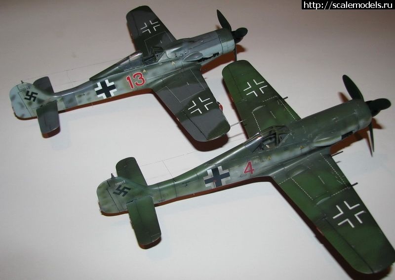 1341138926_1311974579_img_1326.jpg : FW-190 D9 Sachsenberger Schwarm, 1/48, Eduard -   