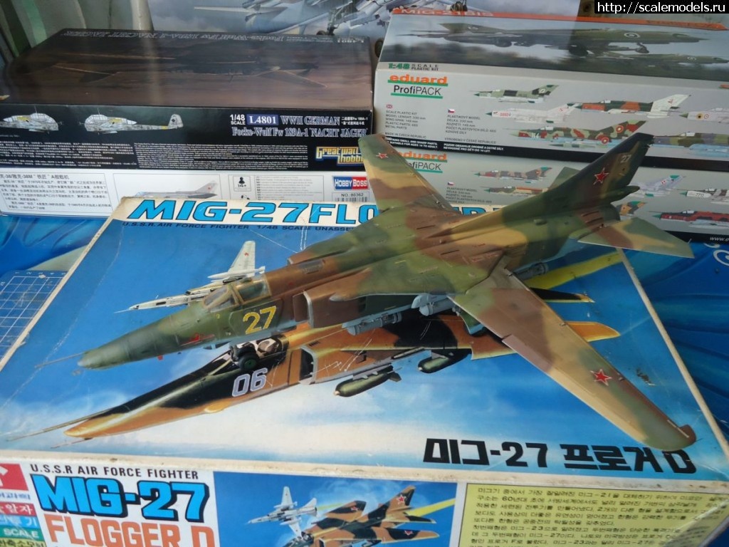 1344902736_DSC00123-1.jpg : #729492/ ����� HobbyCraft 1/48 ���-27(MiG-27 F...(#2441) - ���������� ������� ����