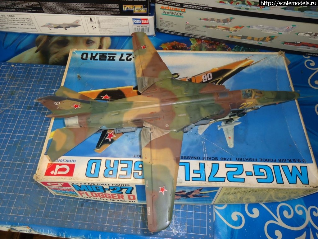 1344902833_DSC00131.jpg : #729492/ ����� HobbyCraft 1/48 ���-27(MiG-27 F...(#2441) - ���������� ������� ����