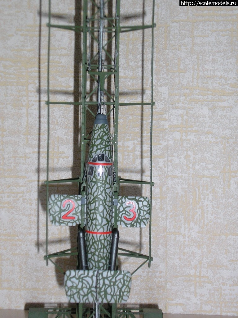 1348998003_P9305119.jpg : #749637/ Ba-349D NATTER w/Launch Tower (DRAGON, 1/48) -   