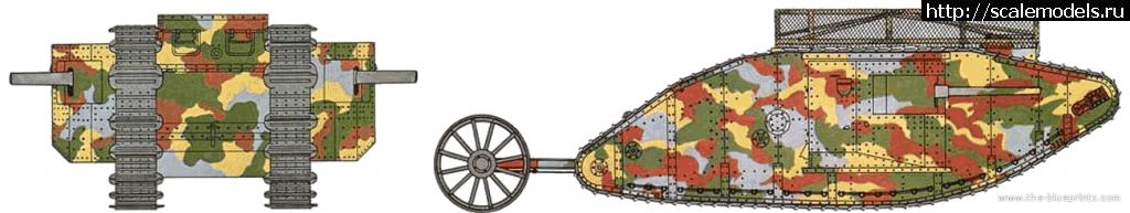 1349587459_1349351955_1347612910_mark-i-male.png : Airfix 1/76 Mark I Male -   ...(#5655) -   