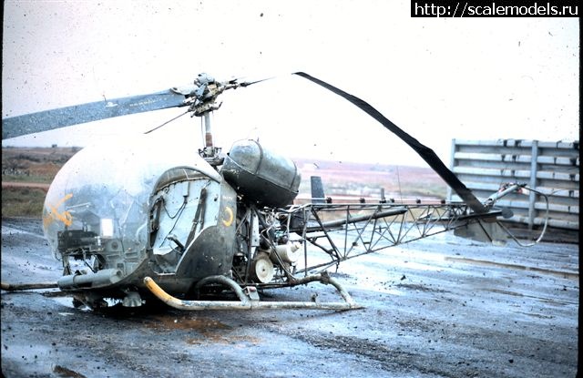 1351341809_broke13.jpg : #763707/ H-13 Gunship (Revell, 1/35) - !  