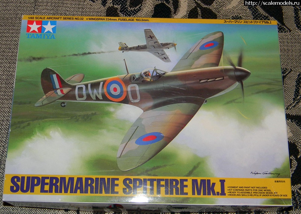 1351356761_1.jpg : Spitfire Mk.1 1/48 Tamiya   