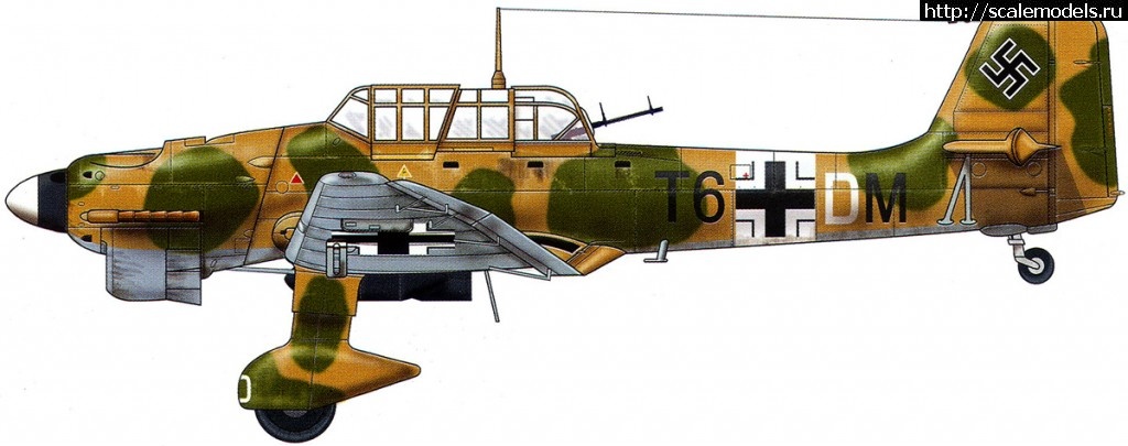 1351626944_0-Ju-87BTrop-4.jpg : #765322/ 1/48 Ju-87 B2 Stuka Italeri 2690 - !  