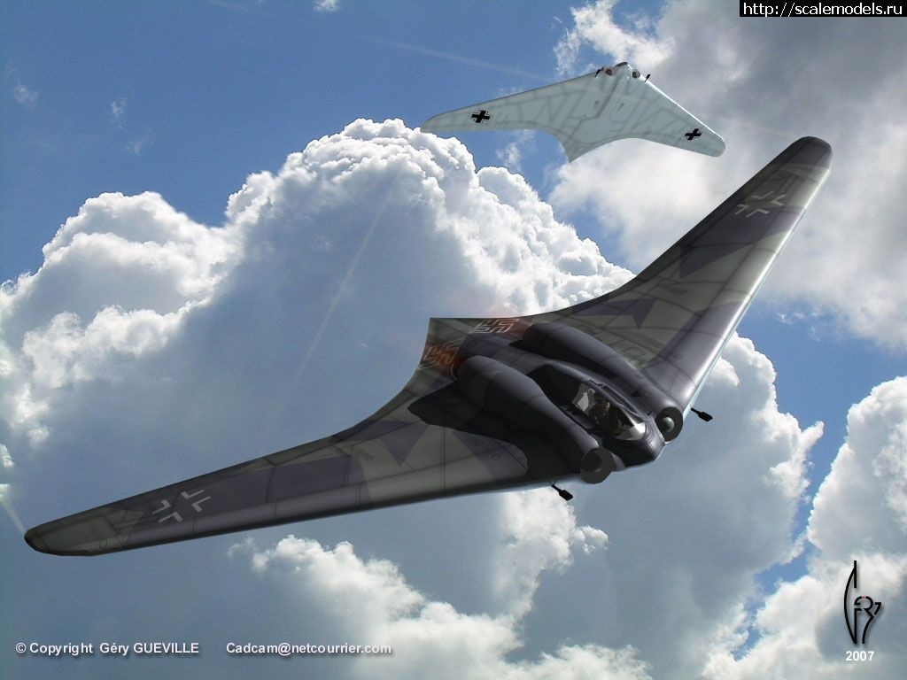 1354451316_ggho9-2.jpg : #781563/ Horten Ho229A-1 (Dragon, 1:48) - !  