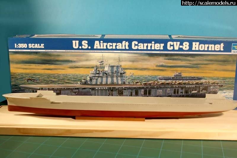 1357763889_100.jpg : USS Hornet CV 8 - Trumpeter 1/350  