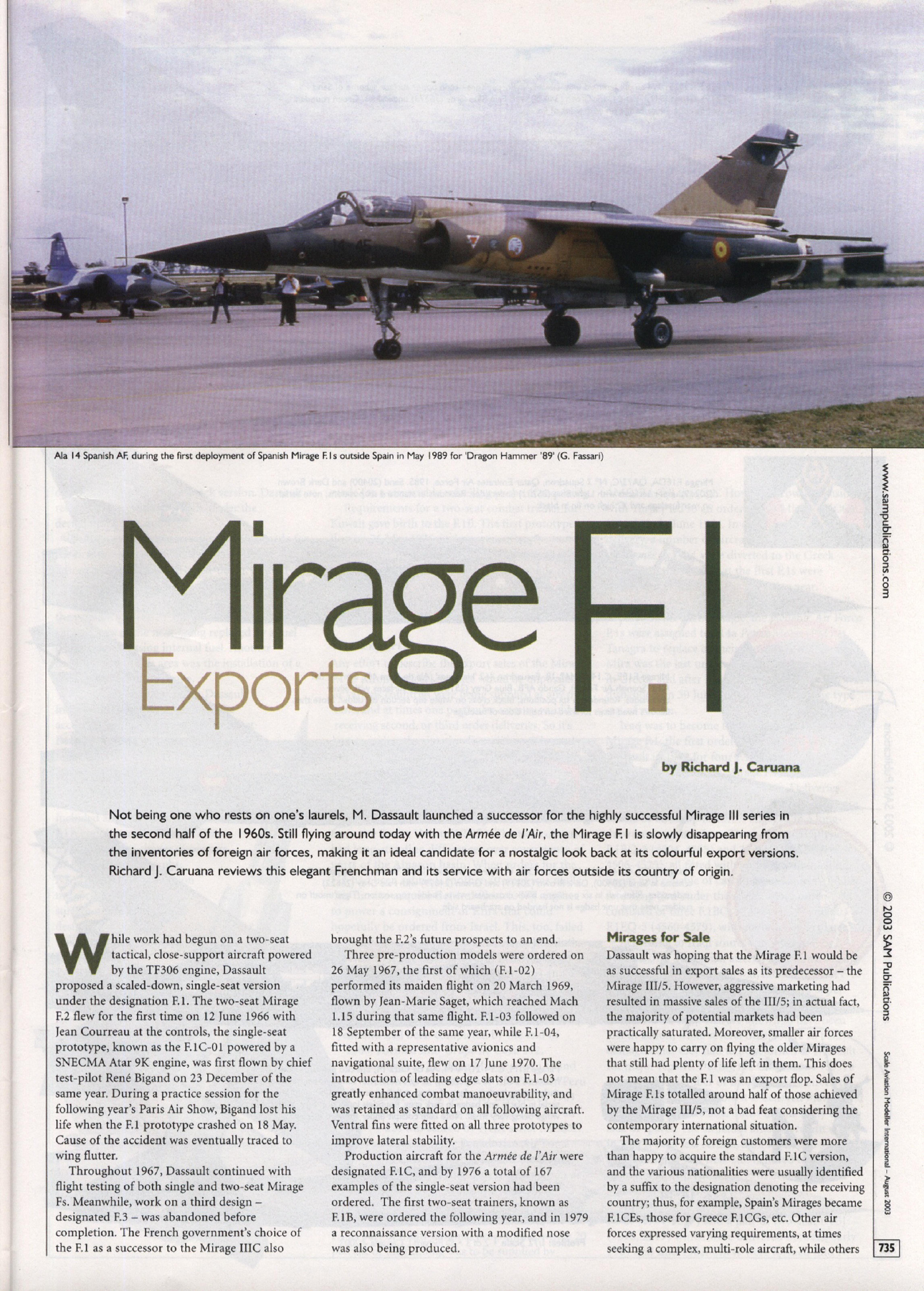 1366517466_2003-08_35.jpg : #853997/ 1/48 Mirage F.1C & F.1B - �������� � ������� ������� ����