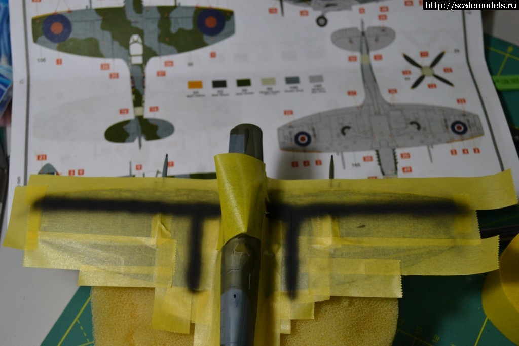 1370292232_DSC_0307.jpg : #872121/ Airfix 1/48 Spitfire Mk.XII  