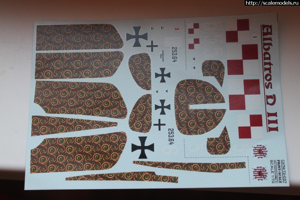 1375726543_IMG_6840.jpg : ����� - Polish Albatros DIII - 1/72 ������ ������� ����