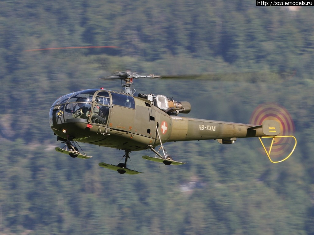 1376758613_alouette_lll_v-208_hb-xxm_1_20120813_1201627078.jpg : #901218/ Alouette III �� Heller 1/72 ������ ������� ����