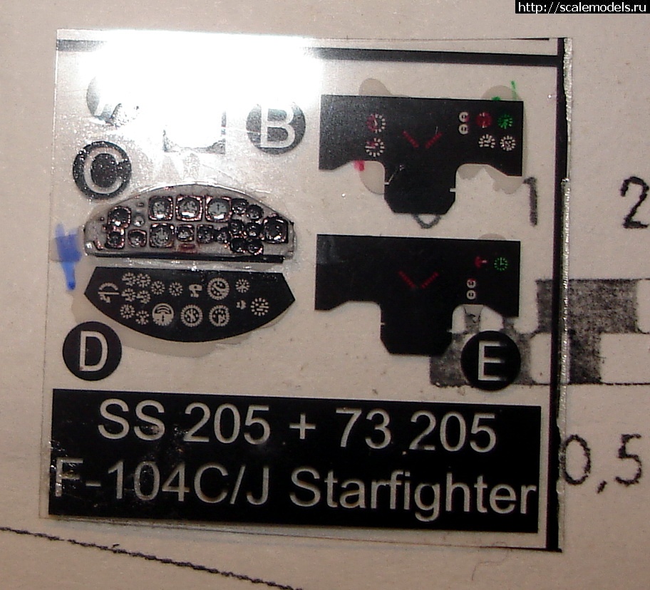 1377417776_srsr-009.jpg : #904582/ F-104C Starfighter  TF-104G (Italeri 1/72)  