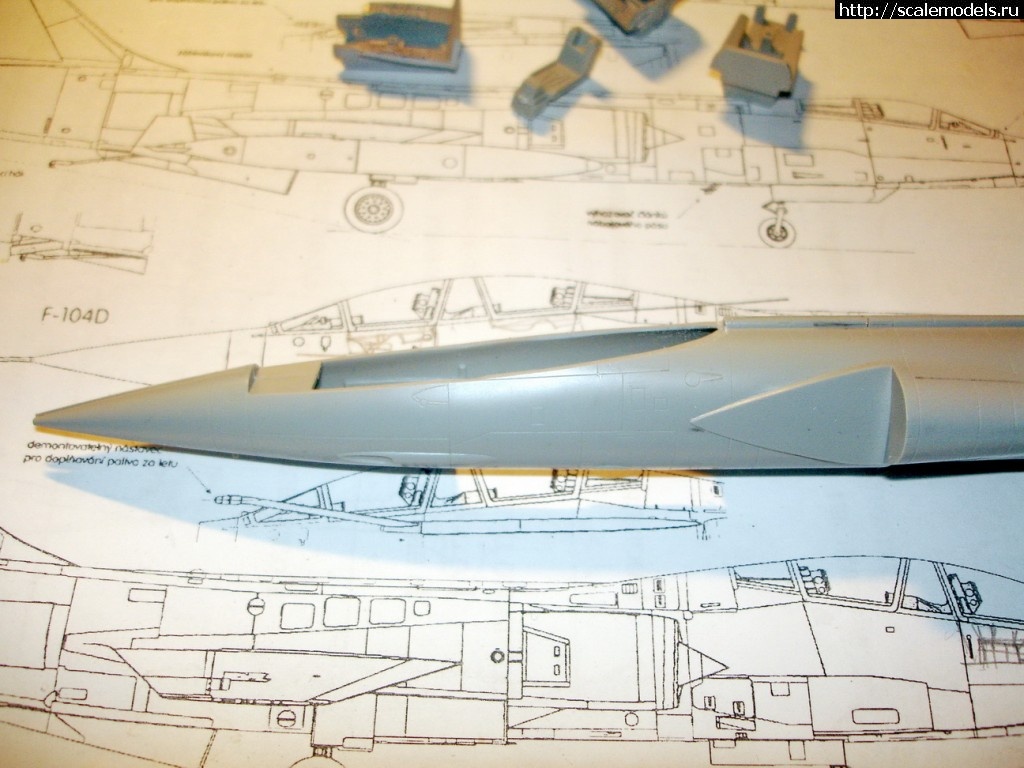1377417777_srsr-010.jpg : #904582/ F-104C Starfighter  TF-104G (Italeri 1/72)  