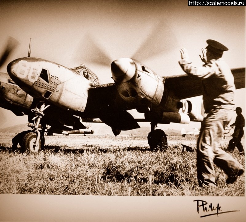 1379239531_84856265.jpg : #913062/ 1/48 Academy P-38 Antoine de Saint-Exupery  