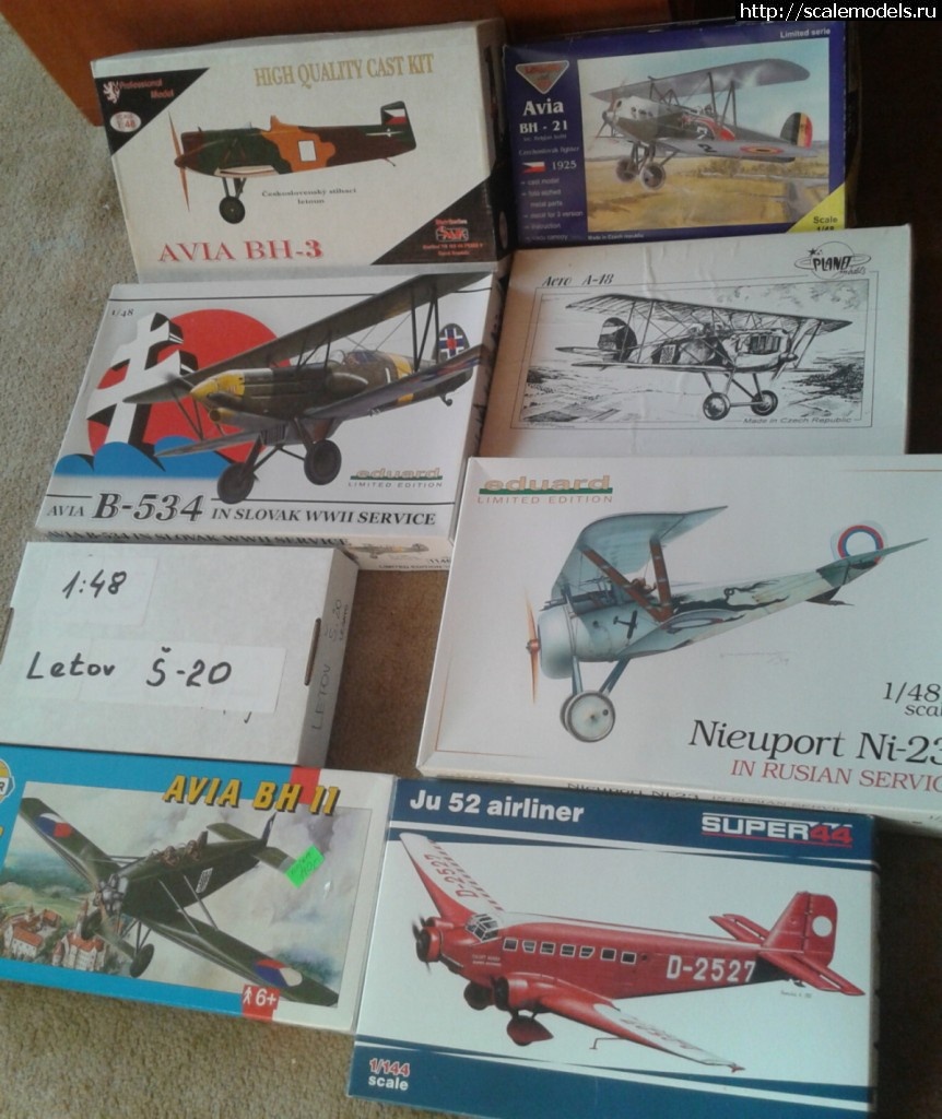 1380917022_letadla.jpg : #920588/ Eduard 1/48 Avia B-534(#6625) -   