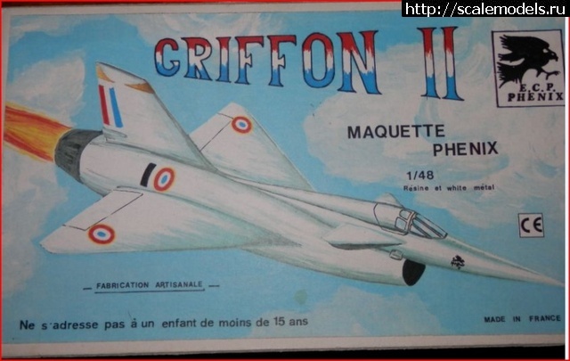 1381954201_griffo101.jpeg :  /  Merlin Models 1/72 Nord Griffon II(#6699) -   