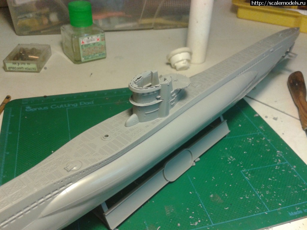 1384134618_2013-11-10-23.jpg : #936960/ U-Boot Type VIIC, Revell 1/144 U-251   