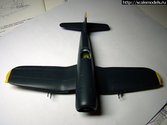 1385831605_Corsair_1_1.jpg : #945935/ F4U-5 Corsair 1/72 Revell(Italeri) - !  