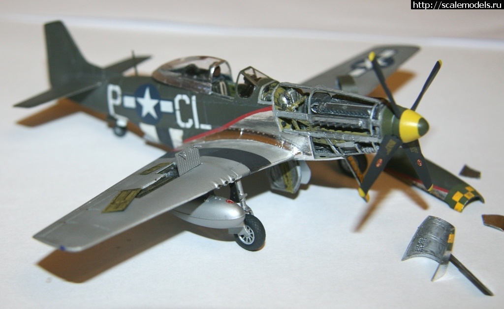 1386348385_IMG_4921.jpg : #949130/ Tamiya 1/72 P-51D Mustang ()  