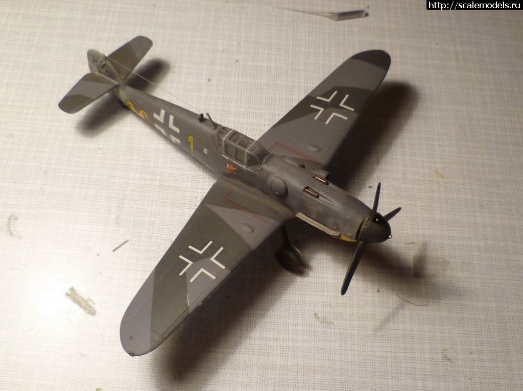 1387031074_P1060010_resize.jpg : 1/72 Academy/ Me-109G-6 !!!  