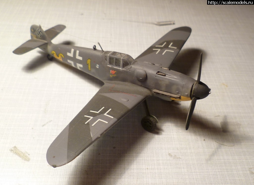 1387031074_P1060011_resize.jpg : 1/72 Academy/ Me-109G-6 !!!  
