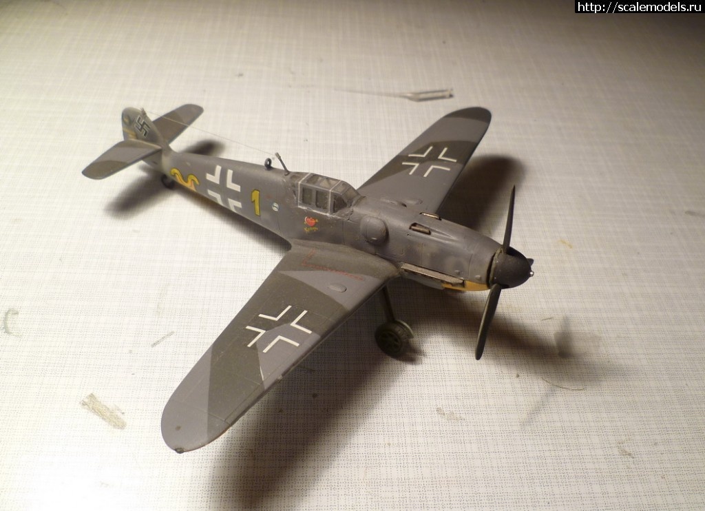 1387031074_P1060012_resize.jpg : 1/72 Academy/ Me-109G-6 !!!  