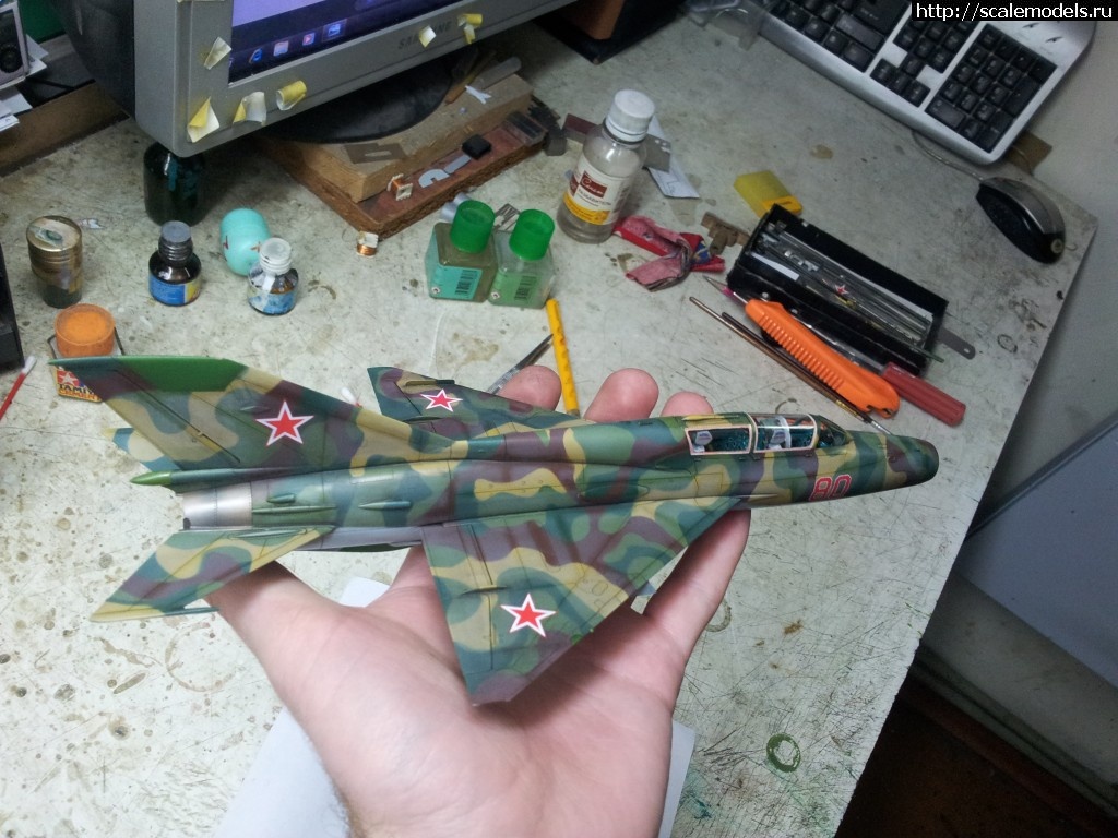 1451660341_20151229_193711.jpg : #1210313/ ���-21�� 1/48 Trumpeter ������� ����