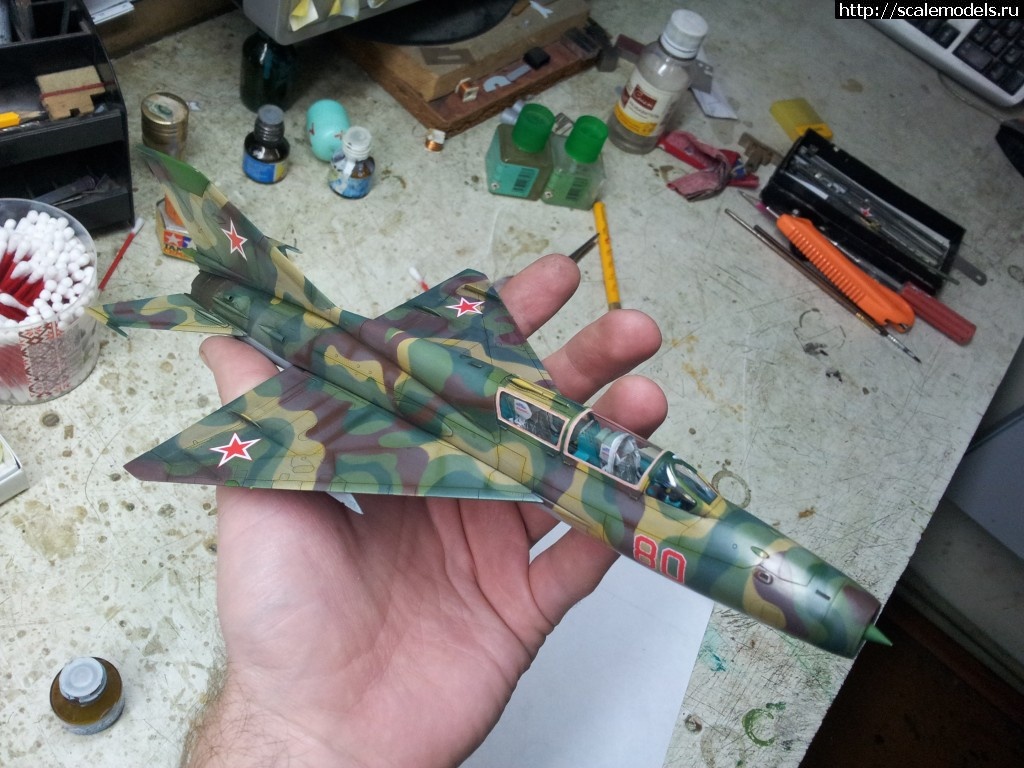 1451660438_20151229_193720.jpg : #1210313/ ���-21�� 1/48 Trumpeter ������� ����