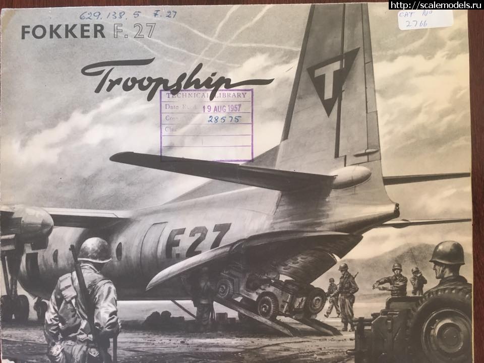 1455712952_image.jpeg : ESCI 1/72 Fokker F-27-300 -   / ESCI 1/72 Fokker F-27-300 - ...(#7870) -   