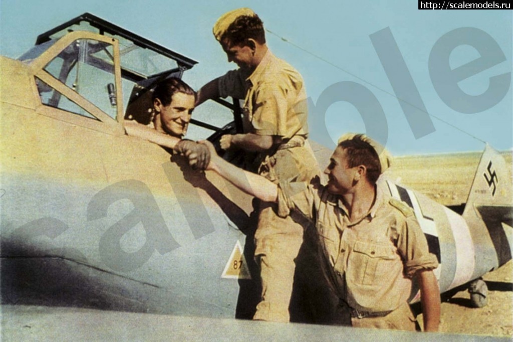 1459183428_109F-4-Marseille.jpg : #1243902/ Messerschmitt BF-109f-4 trop ������� (1:48, ICM) ������� ����