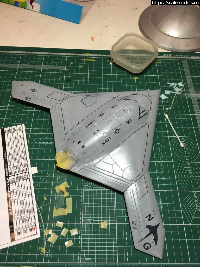 1474388857_IMG_0880.jpg : #1295333/ 1/48 Freedom model kits X-47B  