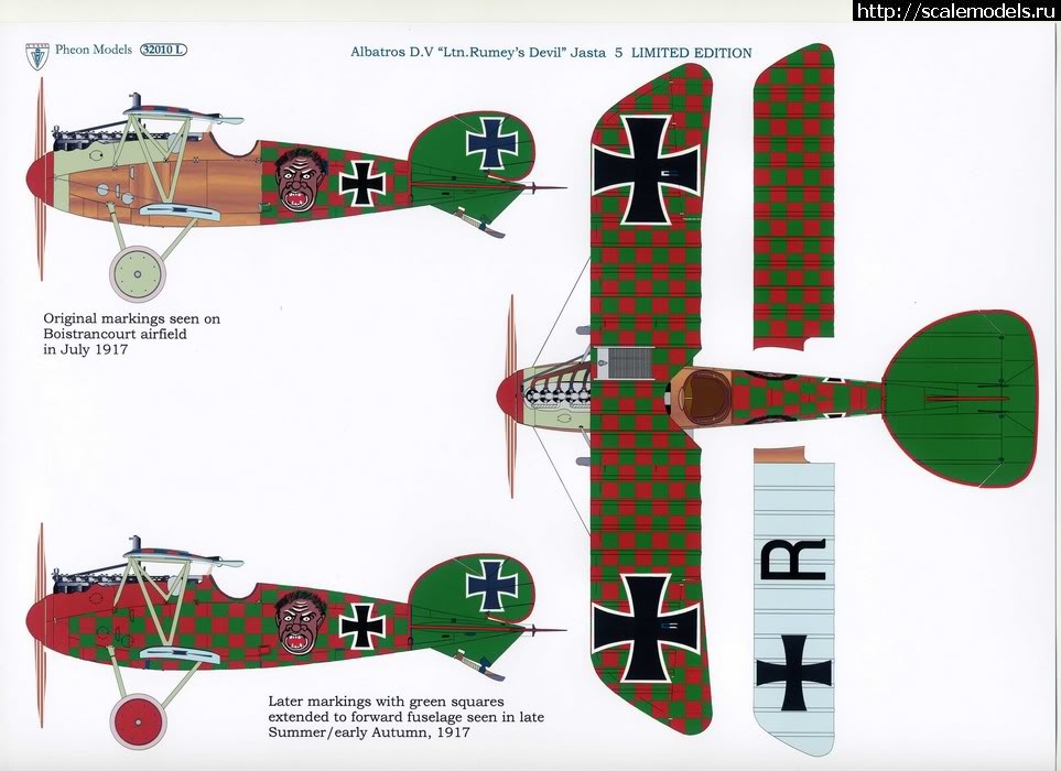 1477491447_RumeyRedforJamesb.jpg : #1305436/ Albatros D.V Rumey - Eduard - 1/48 - !  