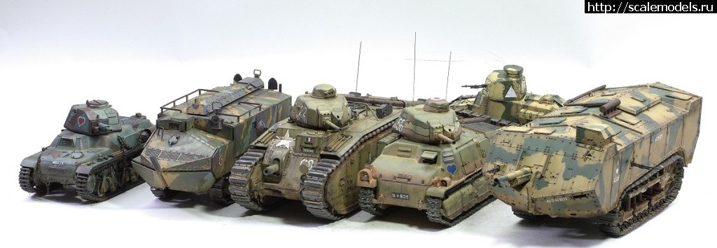 1481264972_26.jpg : #1320507/ Tamiya 1/35 Somua S35(#10519) - ���������� ������� ����