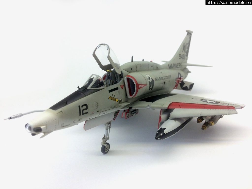 1532258188_009.jpg : #1494314/ A-4M Skyhawk 1/48 Hasegawa - !  