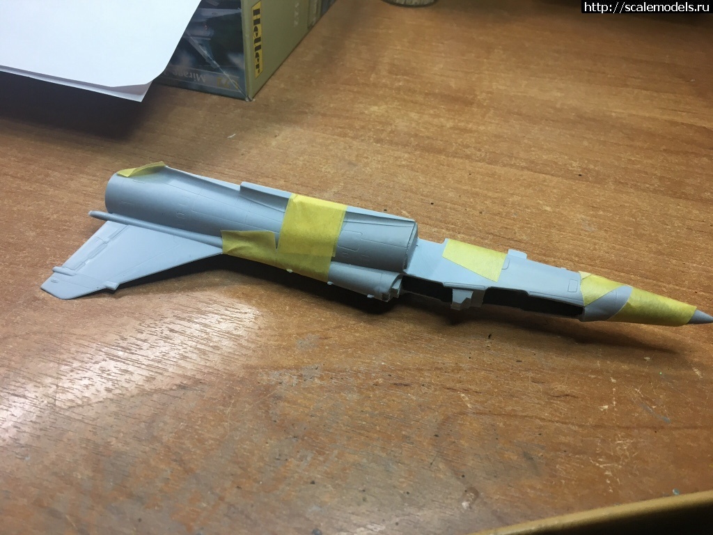 1535575215_A757A872-2772-42C9-9DD6-DED49F7C28B4.jpeg : Mirage 2000D 676 DGA EV - 1/72 Heller & Olimp Resin  