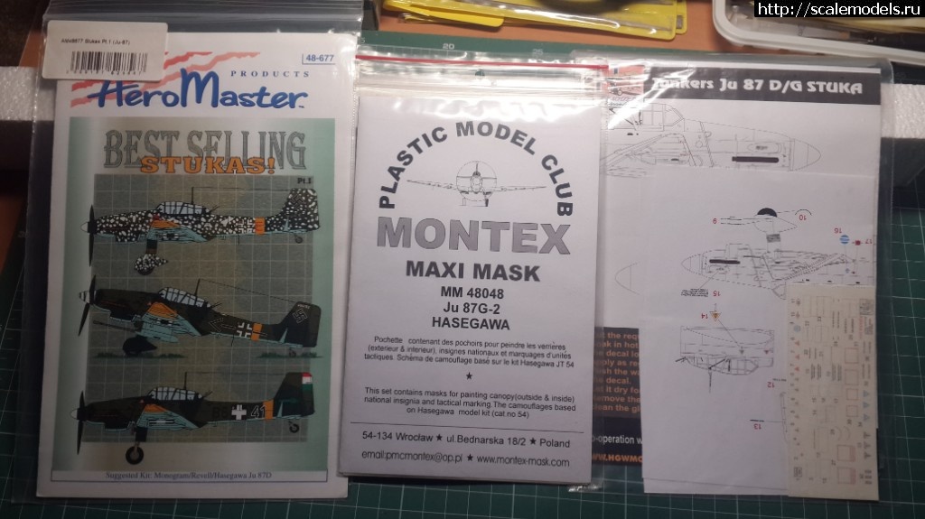 1546416716_20190102_110126.jpg : 1/48 Hasegawa Ju 87 G-2 "������ � ��� ������ �������� ������� ����