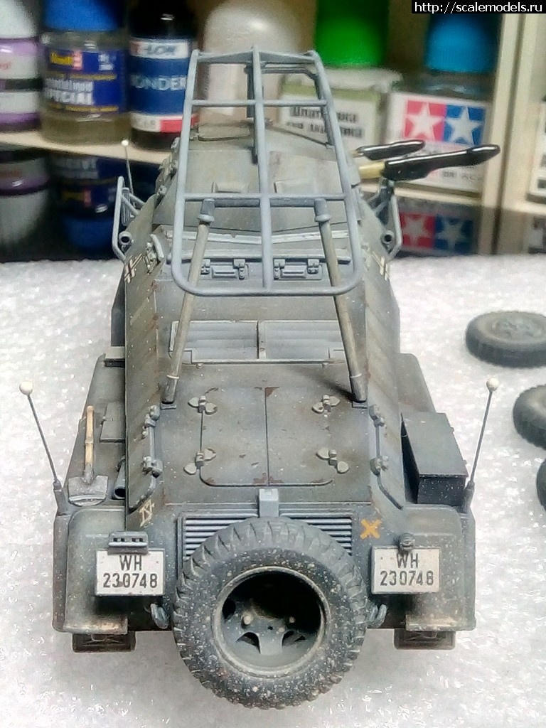 1546805661_IMG_20190106_195717.jpg : #1526472/ Tamiya 1/48 Sd.Kfz.232 - ������ ������� ����