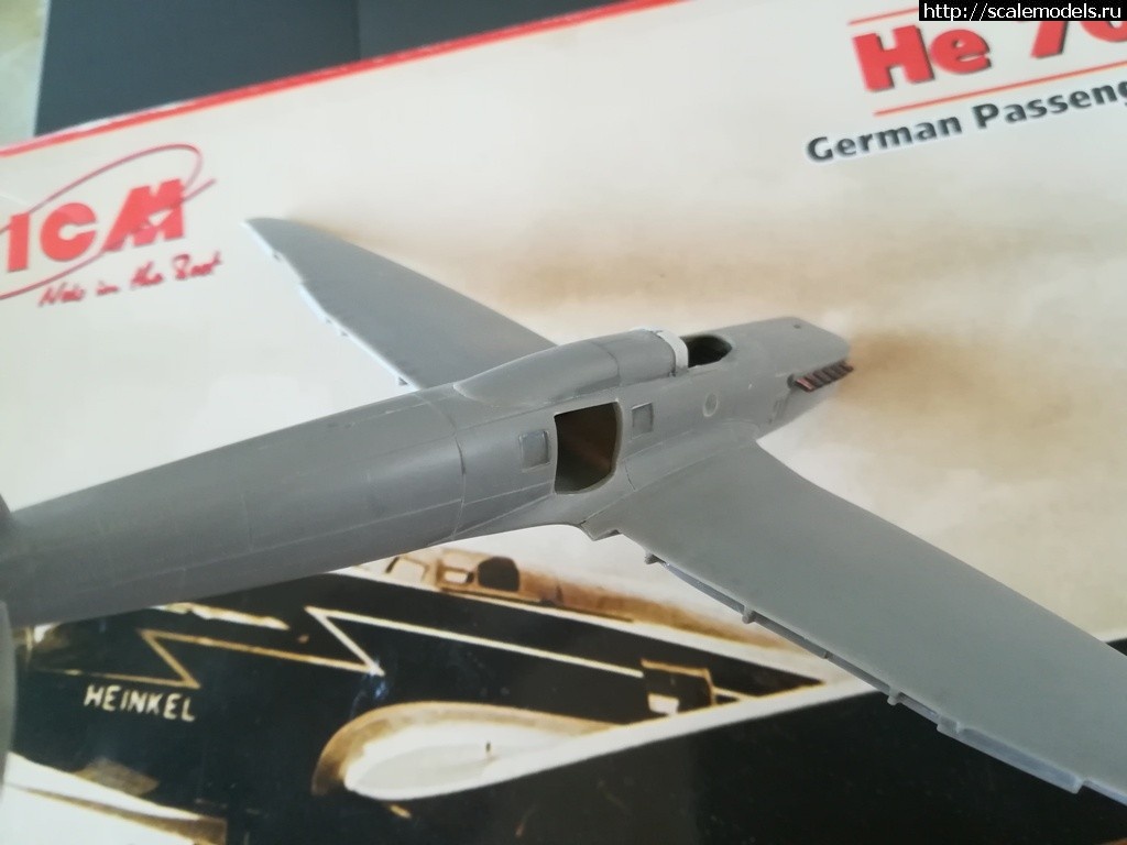 1547995313_IMG_20190119_134239.jpg : Heinkel He-70 G-1 ������������ Lufthansa ������� ����