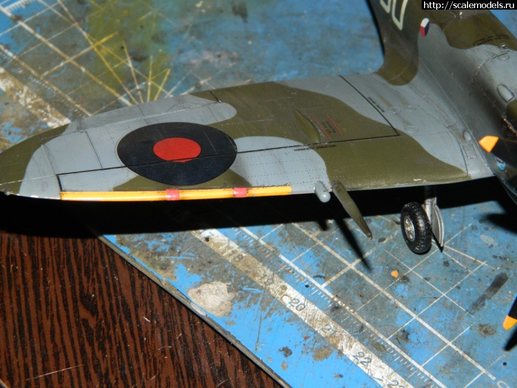 1550725786_DSCN8573.JPG : #1537994/ Supermarin Spitfire Mk.IXc   "Eduard", 1:48  