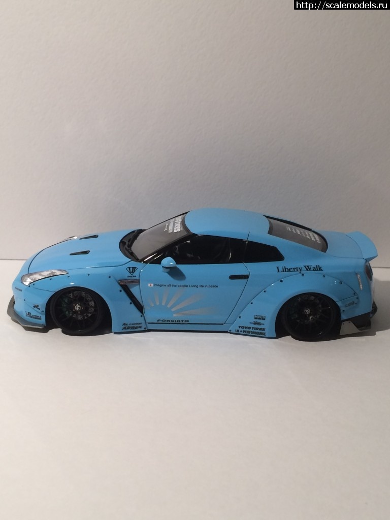 1560175466_IMG_8510.JPG : #1557322/ LB-works R35 GT-R Aoshima 1/24. !  