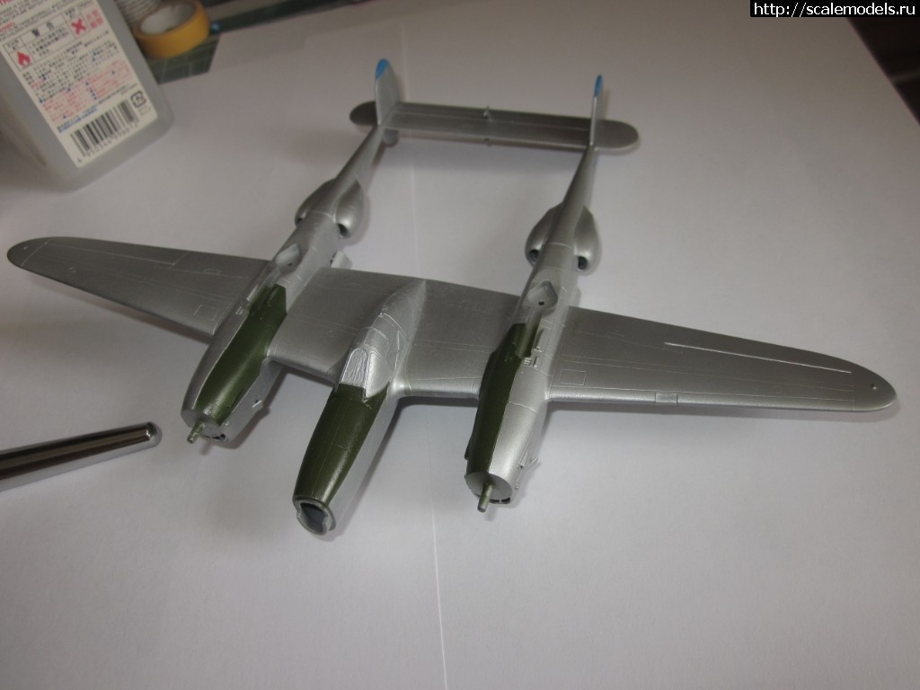 1561118951_IMG_9367.JPG : #1558787/ Lockheed P-38L Lightning 1/72 Hobby Boss  
