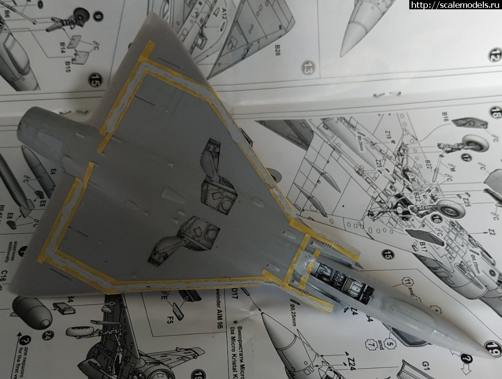 1566062840_IMG_20190728_143723.jpg : #1568140/ ������� ������� Dassault Mirage IIIE 1/72 ModelSvit ������ ������� ����