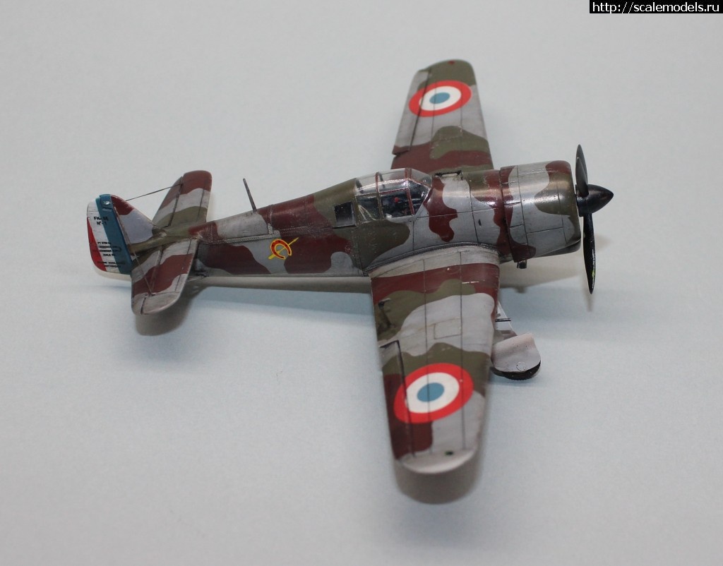 1569149429_IMG_2672.JPG : #1573971/ Koolhoven FK-58C.1 H&S Engine Azur 1/72-   