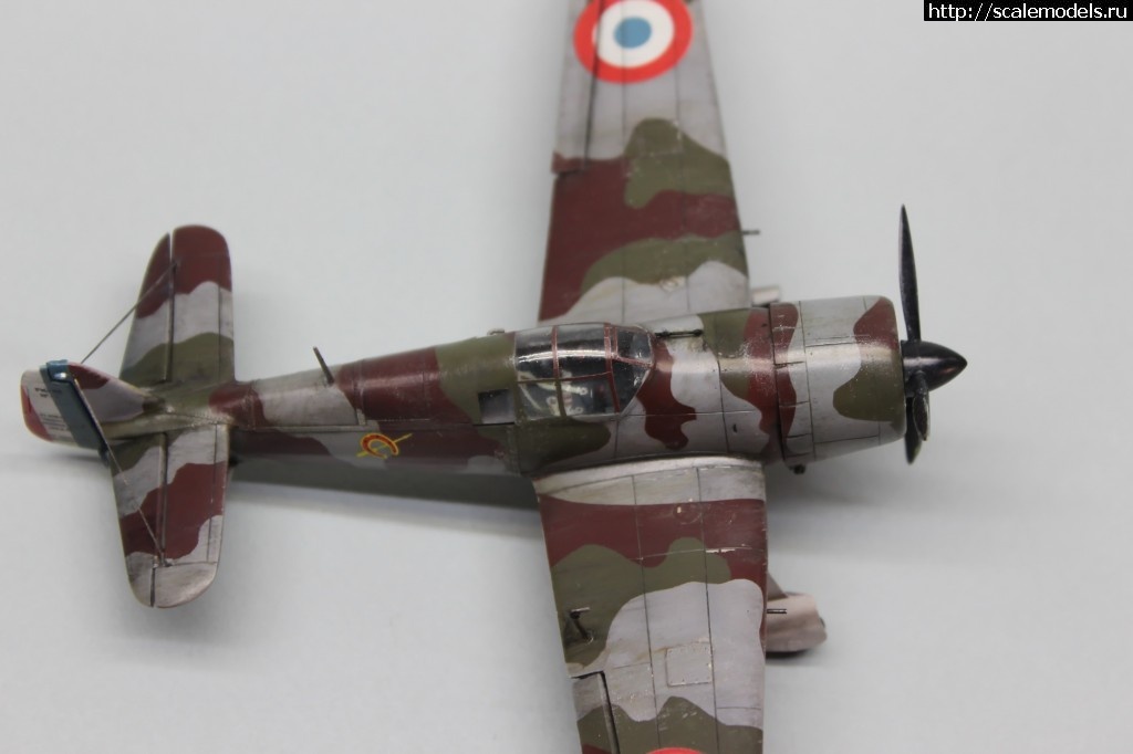 1569149437_IMG_2682.JPG : #1573971/ Koolhoven FK-58C.1 H&S Engine Azur 1/72-   