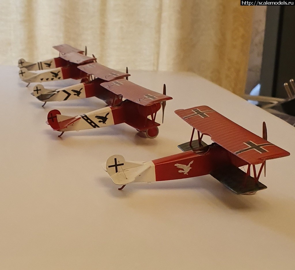 1572257574_183.jpg : #1581242/ Fokker D.VII (Alb)@(OAW) MAC 1:72 ,   