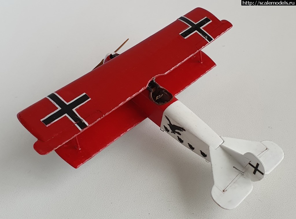 1572792574_232.jpg : #1582419/ Fokker D.VII (Alb)@(OAW) MAC 1:72 ,   