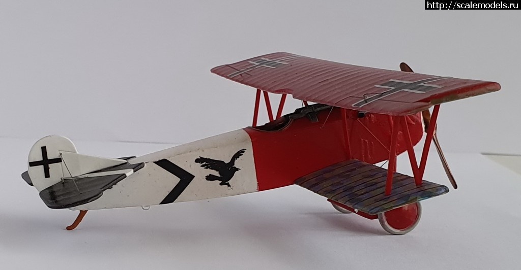 1572792985_258.jpg : #1582419/ Fokker D.VII (Alb)@(OAW) MAC 1:72 ,   