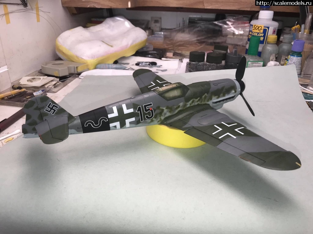 1588847948_95329594_1572427892912965_4750571224826904576_o.jpg : #1617383/  Messerschmitt Bf 109K-4 Revell 1/32  