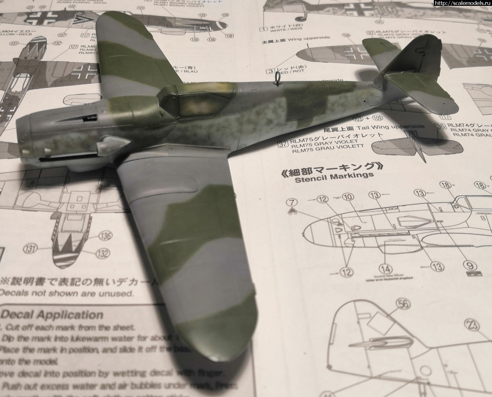 1599413063_IMG_20200906_215326.jpg : #1640522/ Bf-109 k-4 (FineMolds) 1/72 ������! ������� ����