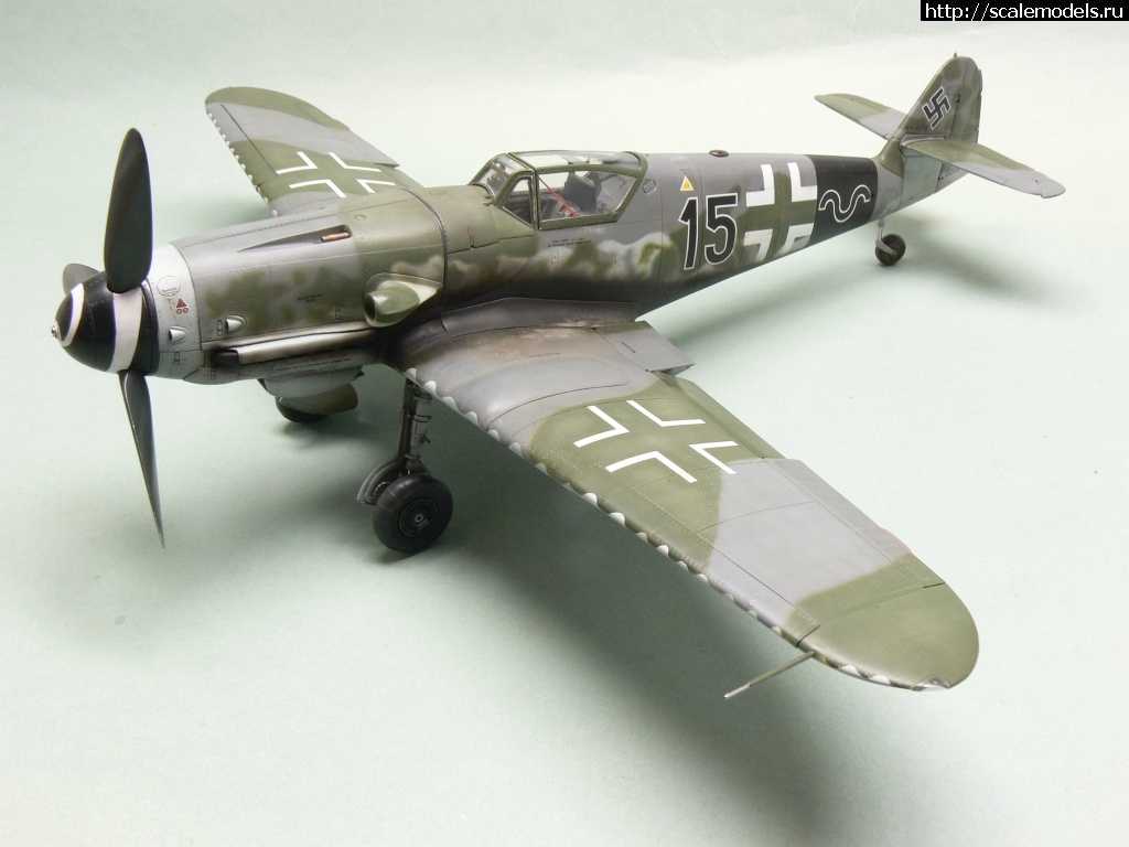 1603484034_119903791_1700103263478760_723072595235875682_o.jpg : #1647828/  Messerschmitt Bf 109K-4 Revell 1/32  